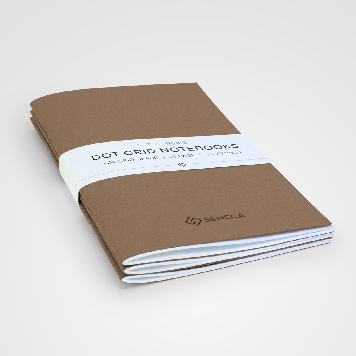 Datagrid Notebook Dot Grid Notebooks 3-Pack – Seneca