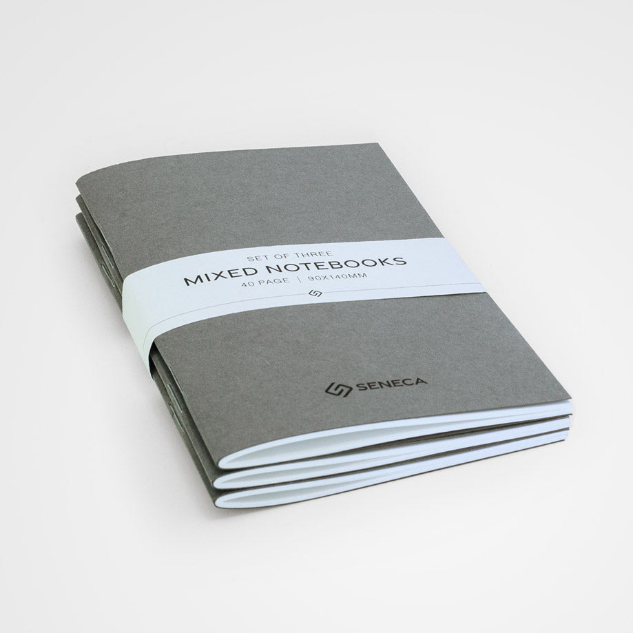 Mixed Notebooks 3-Pack