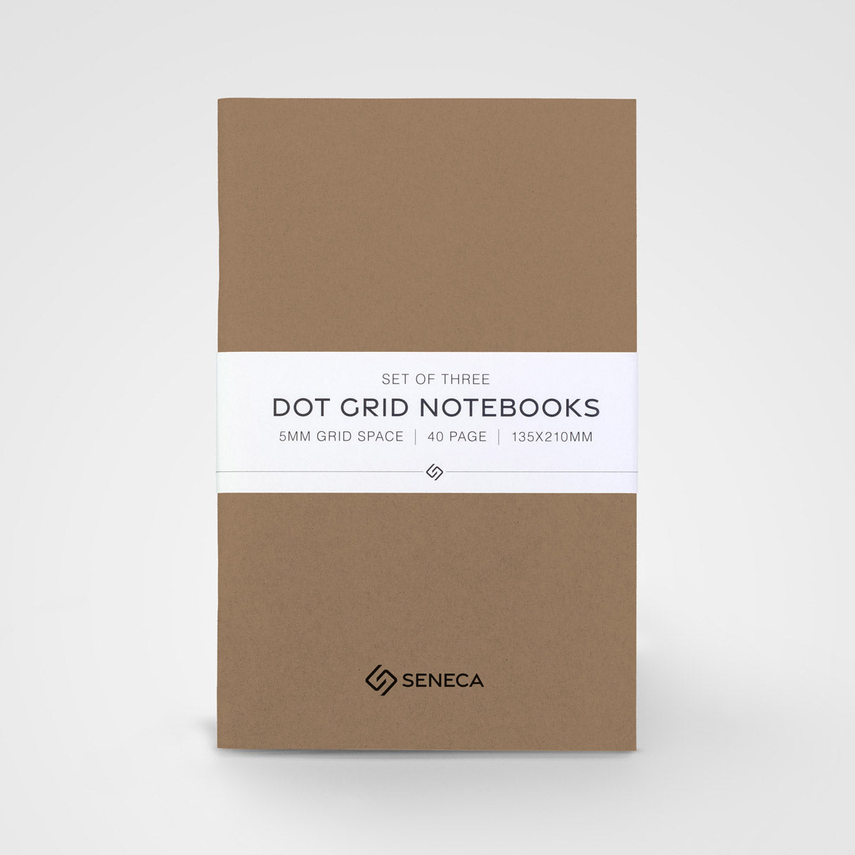 Dot Grid Notebooks 3-Pack