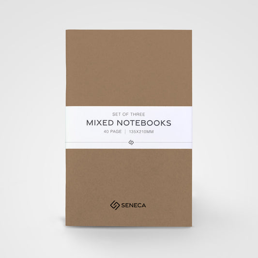 Mixed Notebooks 3-Pack