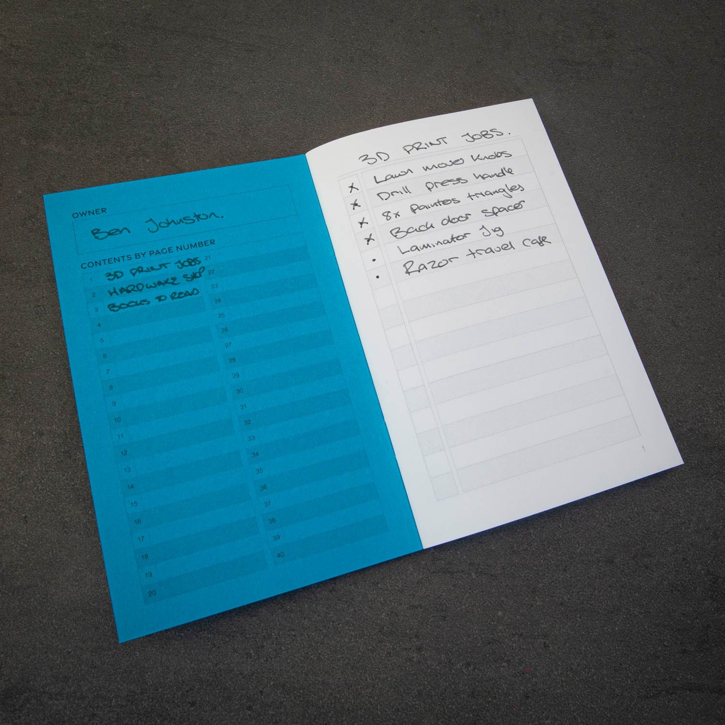 Task List Notebooks 2-Pack